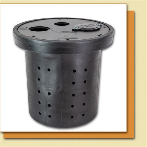 sump pump junction box|sump pump basins and lids.